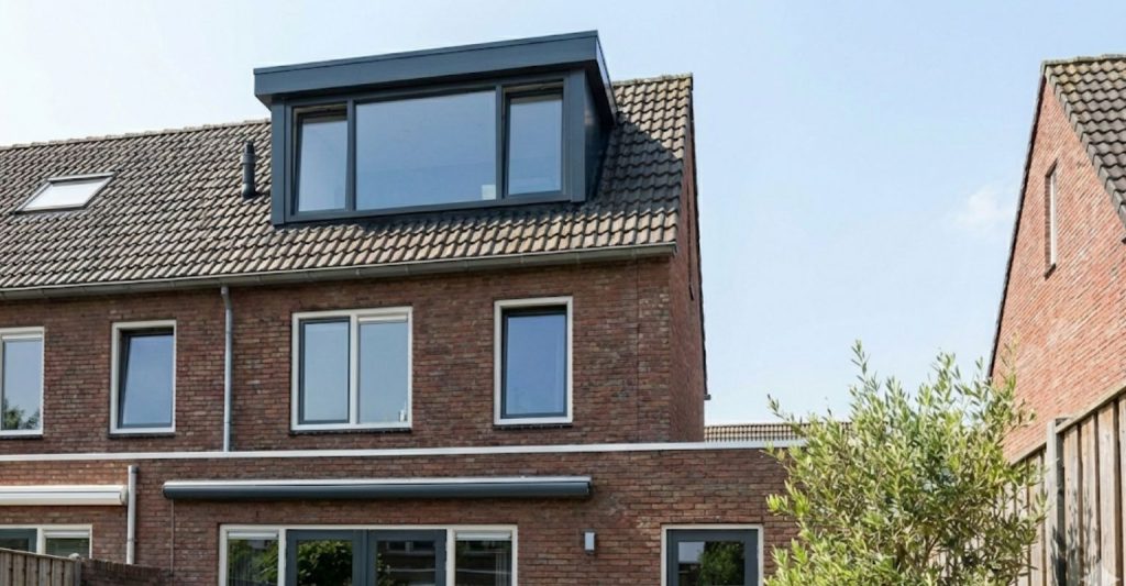 Dakkapel in Drachten - Kunststof dakkapel